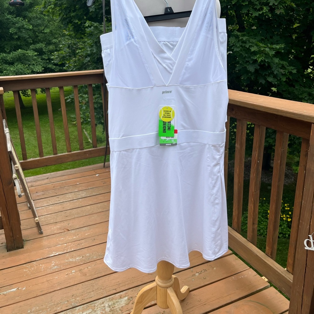 Prince Classic White Tennis Apparel